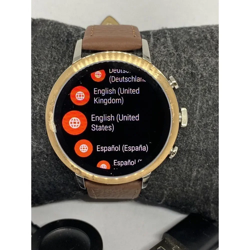 Fossil Gen 4 Authentic Digital Dial Smart Watch Custom Band FTW6016 LT342